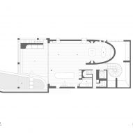 Plan of South Yarra House by Pandolfini Architects