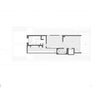 Plan of South Yarra House by Pandolfini Architects
