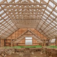 Stöng Viking ruins shelter in Iceland by Sp(r)int Studio