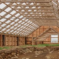 Stöng Viking ruins shelter in Iceland by Sp(r)int Studio
