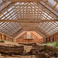 Stöng Viking ruins shelter in Iceland by Sp(r)int Studio
