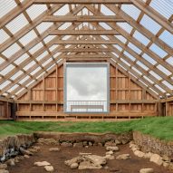 Stöng Viking ruins shelter in Iceland by Sp(r)int Studio