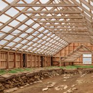 Stöng Viking ruins shelter in Iceland by Sp(r)int Studio