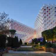 "Tessellated veil" cloaks UK Pavilion at Expo 2025 Osaka