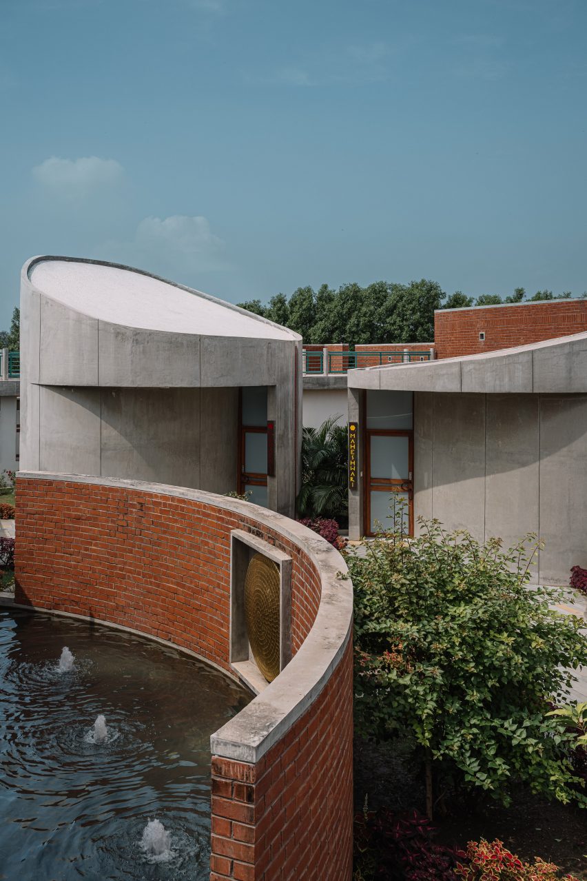 Sri Aurobindo Integral Life Centre in India by Studio Naqshbandi