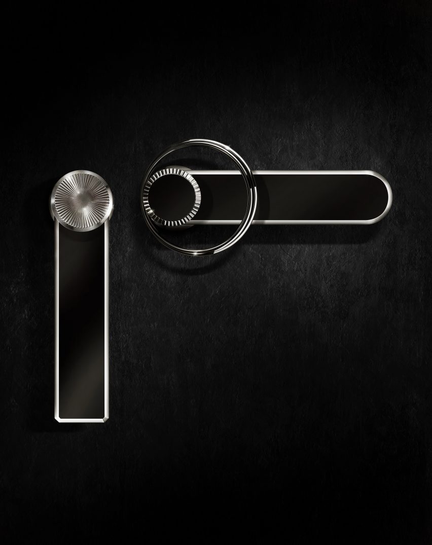 Titanio taps by Gessi