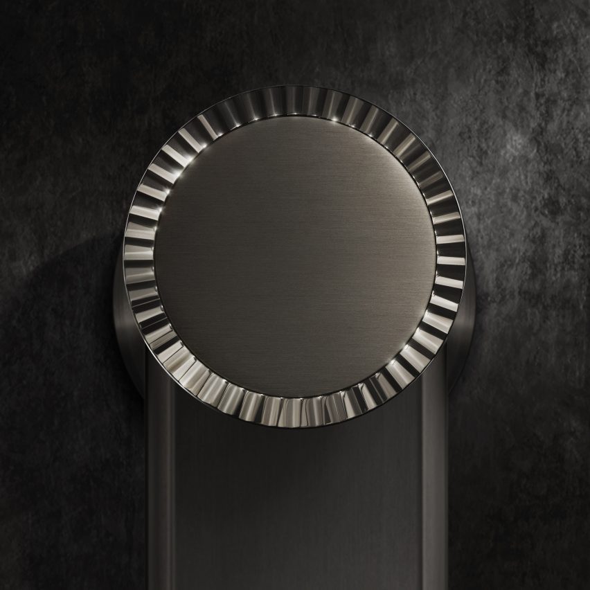 Titanio material by Gessi