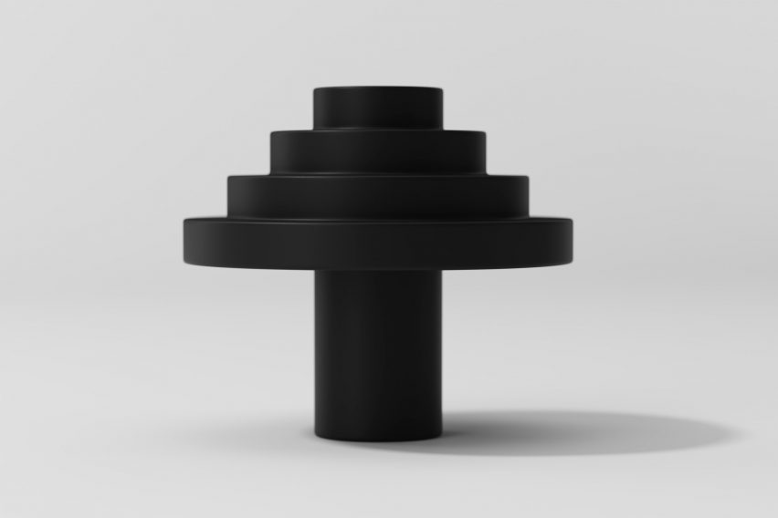 Zzzigurat cupboard knob by Sans-Arc Studio for Bankston Architectural