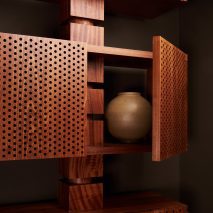 Photo of wooden Ledoux Prêt shelving by Natalie Shook
