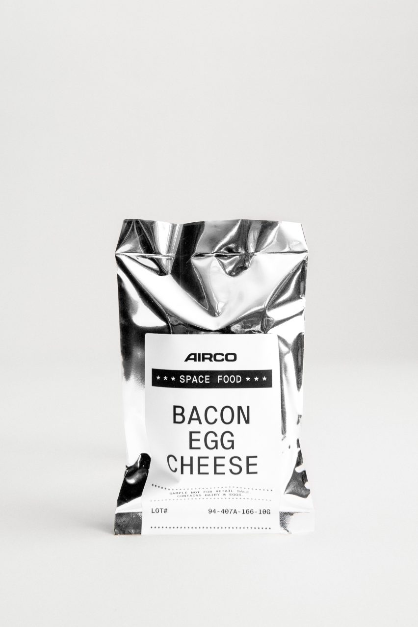 Frieze Dried bacon egg and cheese