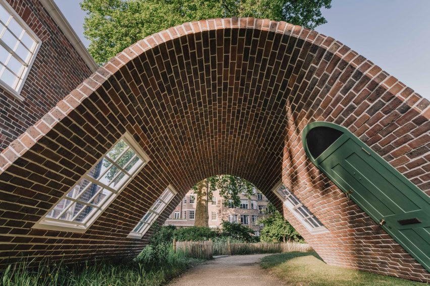 A Week at the Knees by Alex Chinneck at Clerkenwell Design Week