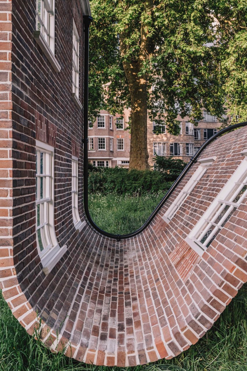 A Week at the Knees by Alex Chinneck at Clerkenwell Design Week