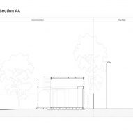 The Blooming Shed long section