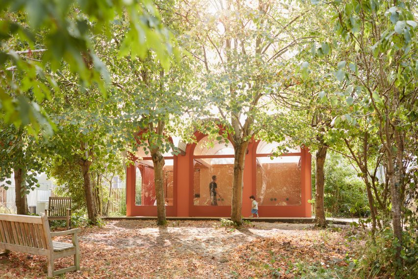 Facade of The Blooming Shed by Bat Studio