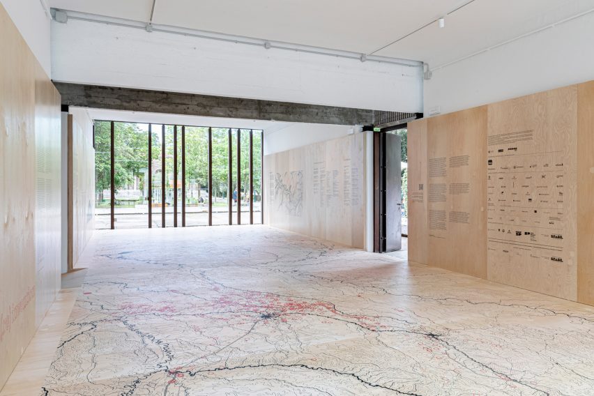 Brazil pavilion at Venice Architecture Biennale 