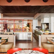 Mixed seating areas in all-day restaurant Australia