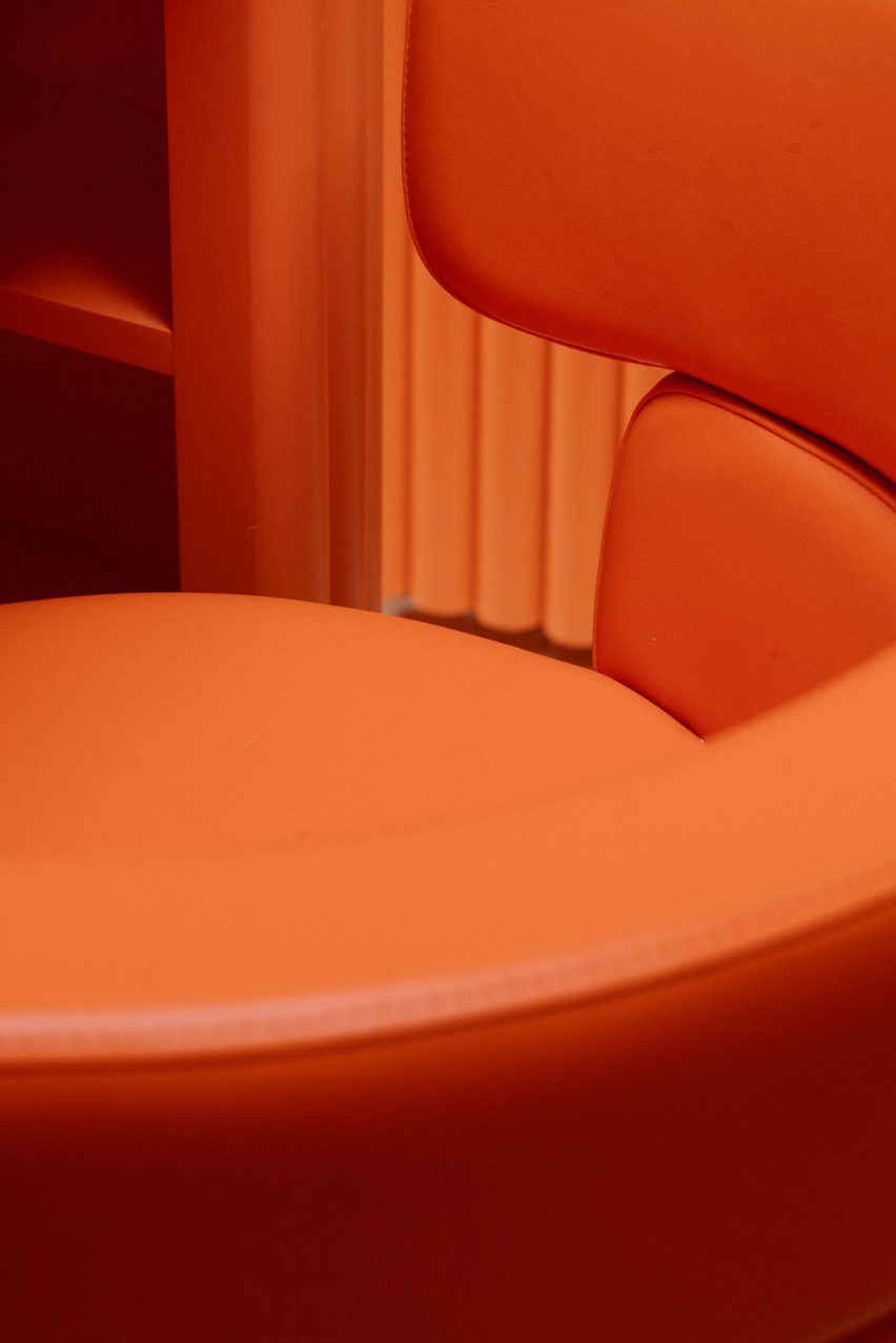 Orange chair