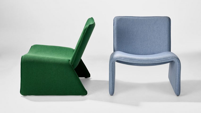 Fin lounge chair by Daniel Schofield for NaughtOne