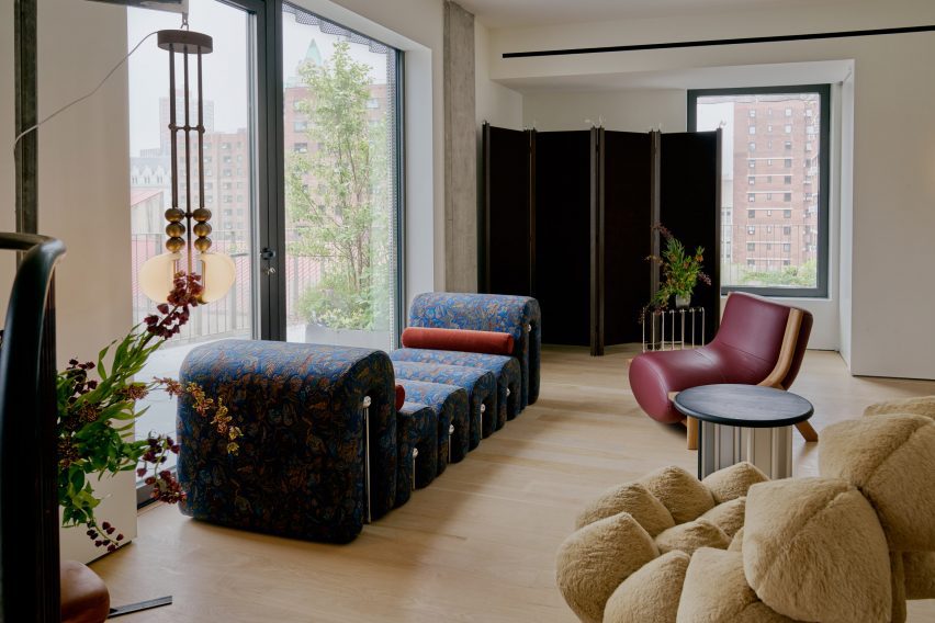 Chairs in room