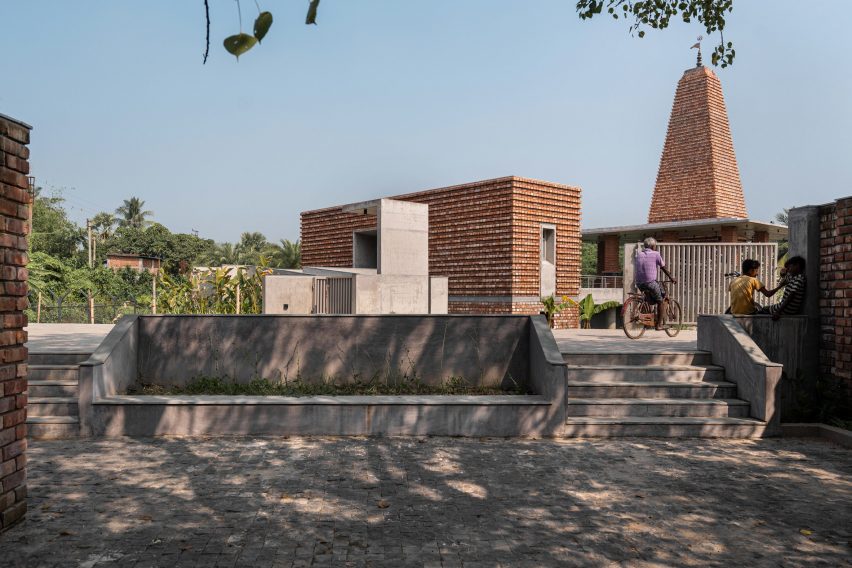 Ganga Leheri Temple by Abin Design Studio