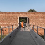 Ganga Leheri Temple by Abin Design Studio