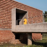 Ganga Leheri Temple by Abin Design Studio