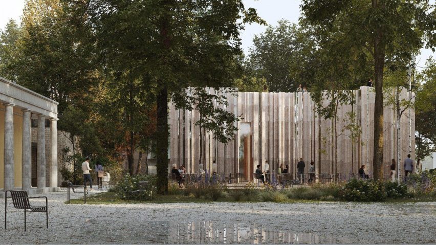 Lina Ghotmeh's permanent Qatar pavilion for Venice biennale
