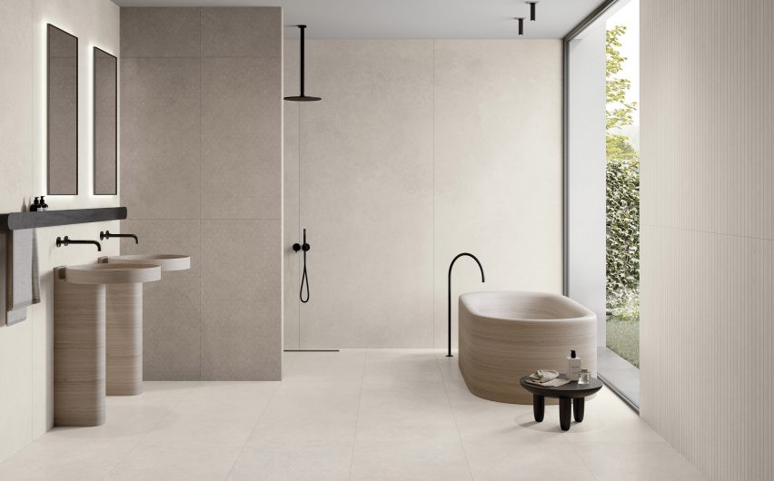 Grace tiles by Ceramiche Keope