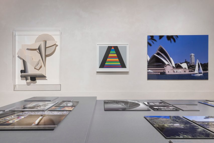 Sydney opera House photo on a wall