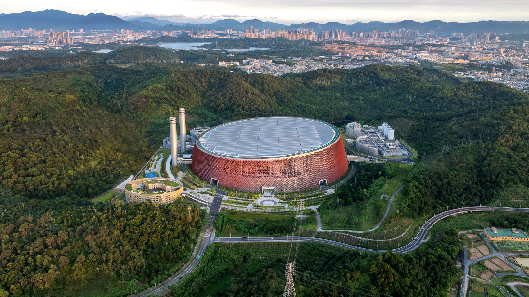 Schmidt Hammer Lassen completes a waste-to-energy power plant in