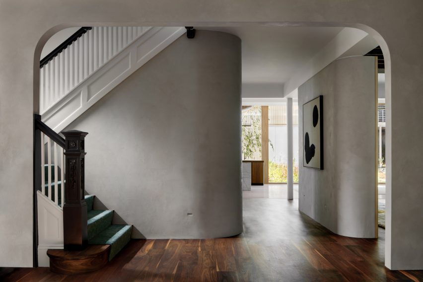 House centered around private meadow in Washington DC by Colleen Healy