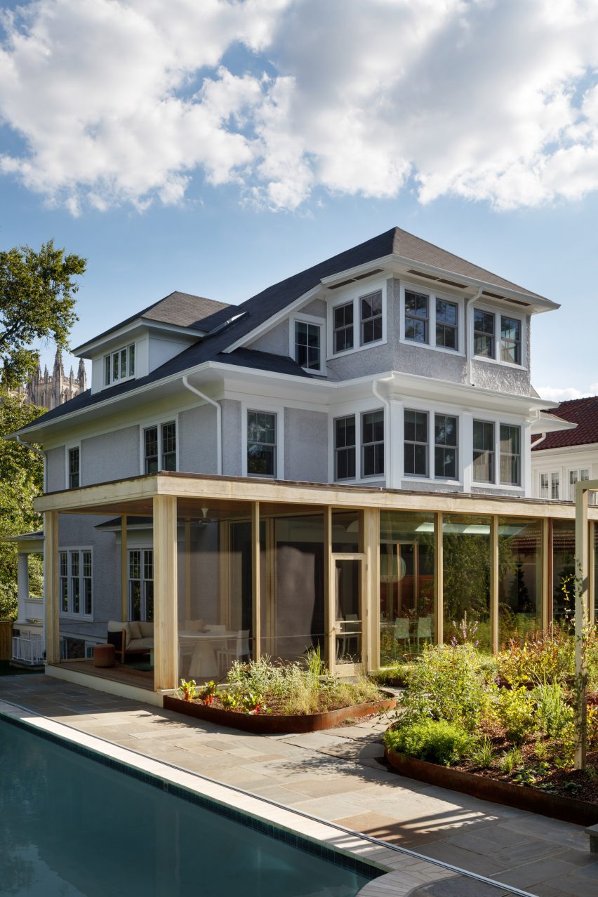 Historic home extension in Washington DC by Colleen Healey Architecture
