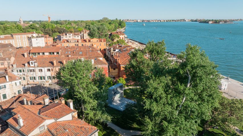 Aerial view of Venice