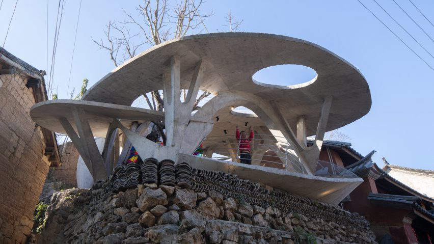 Mushroom Library by Kong Xiangwei Studio