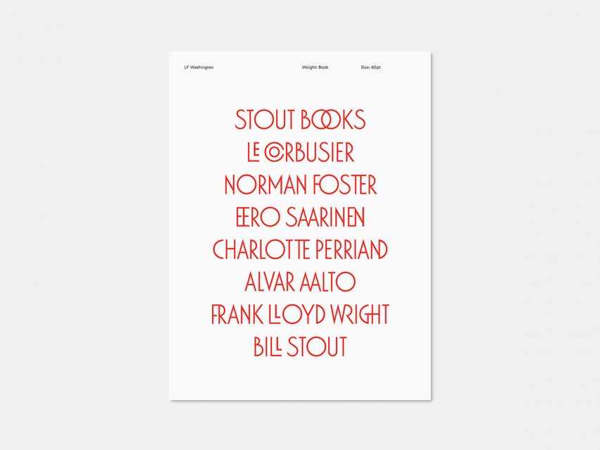 Custom typeface for San Francisco boostore by Jony Ive's design studio LoveFrom