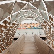 Gateway to Venice's Waterway by Norman Foster