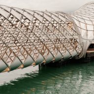 Gateway to Venice's Waterway by Norman Foster