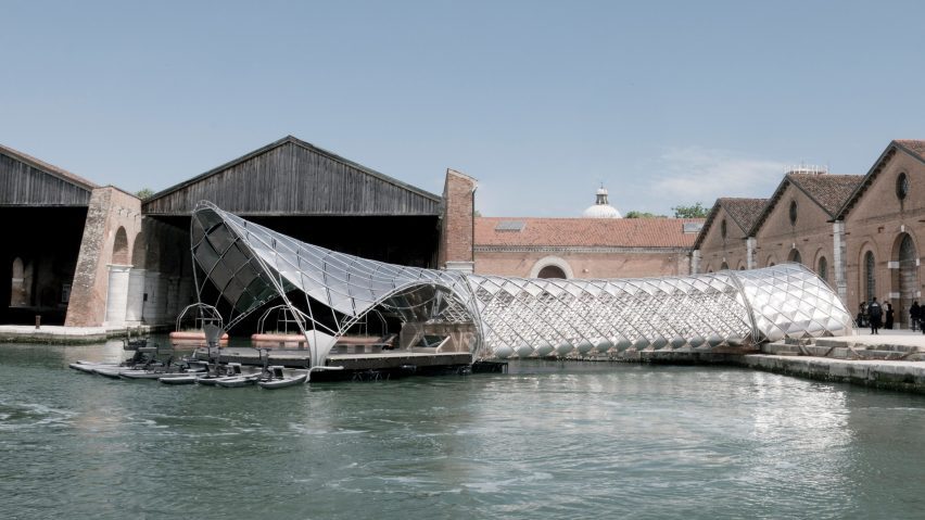 Gateway to Venice's Waterway by Norman Foster