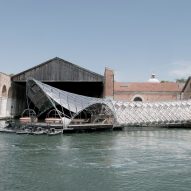 Gateway to Venice's Waterway by Norman Foster