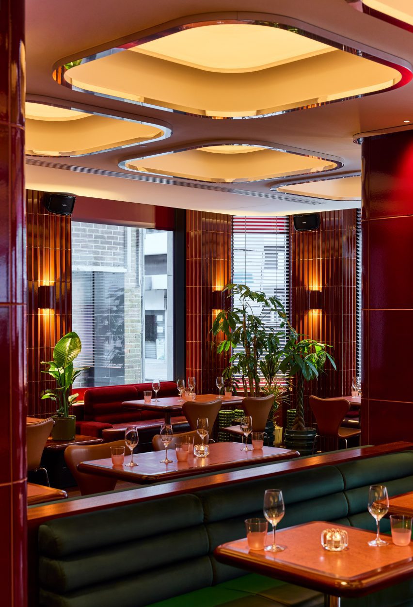 Lightboxes in London interior