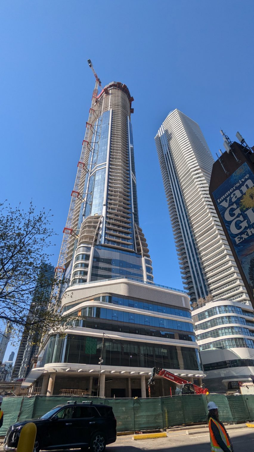 Skyscraper in progress