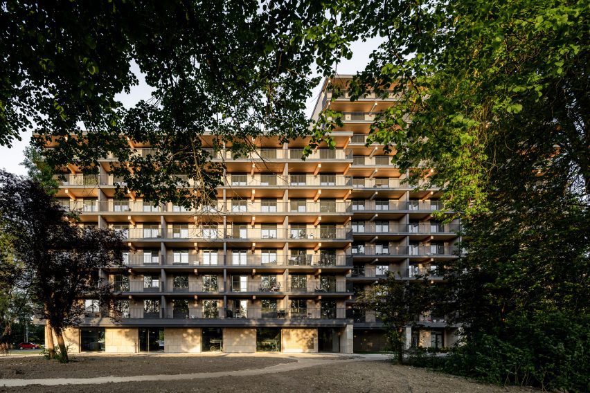Valckensteyn mass-timber apartment building in Rotterdam by Powerhouse Company