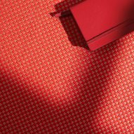 Racetrack and Emblem fabrics by Designtex