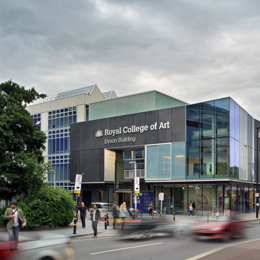 a photograph of a university campus