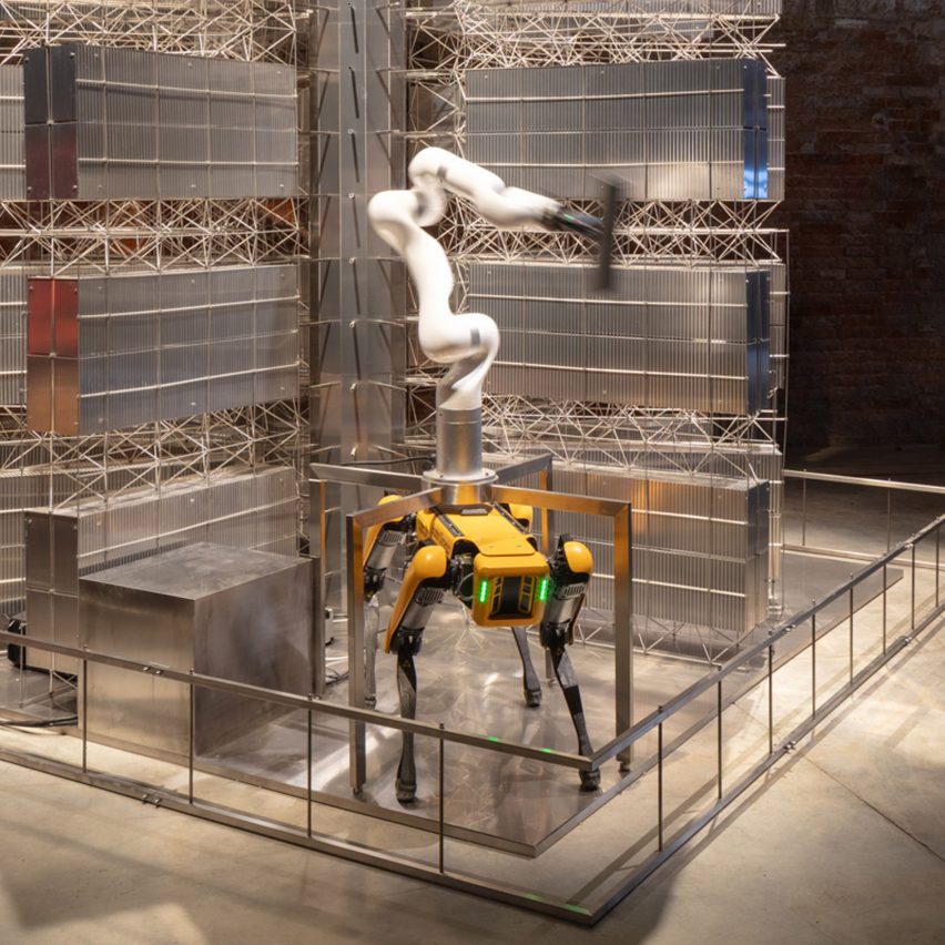 Robot at the Venice Architecture Biennale