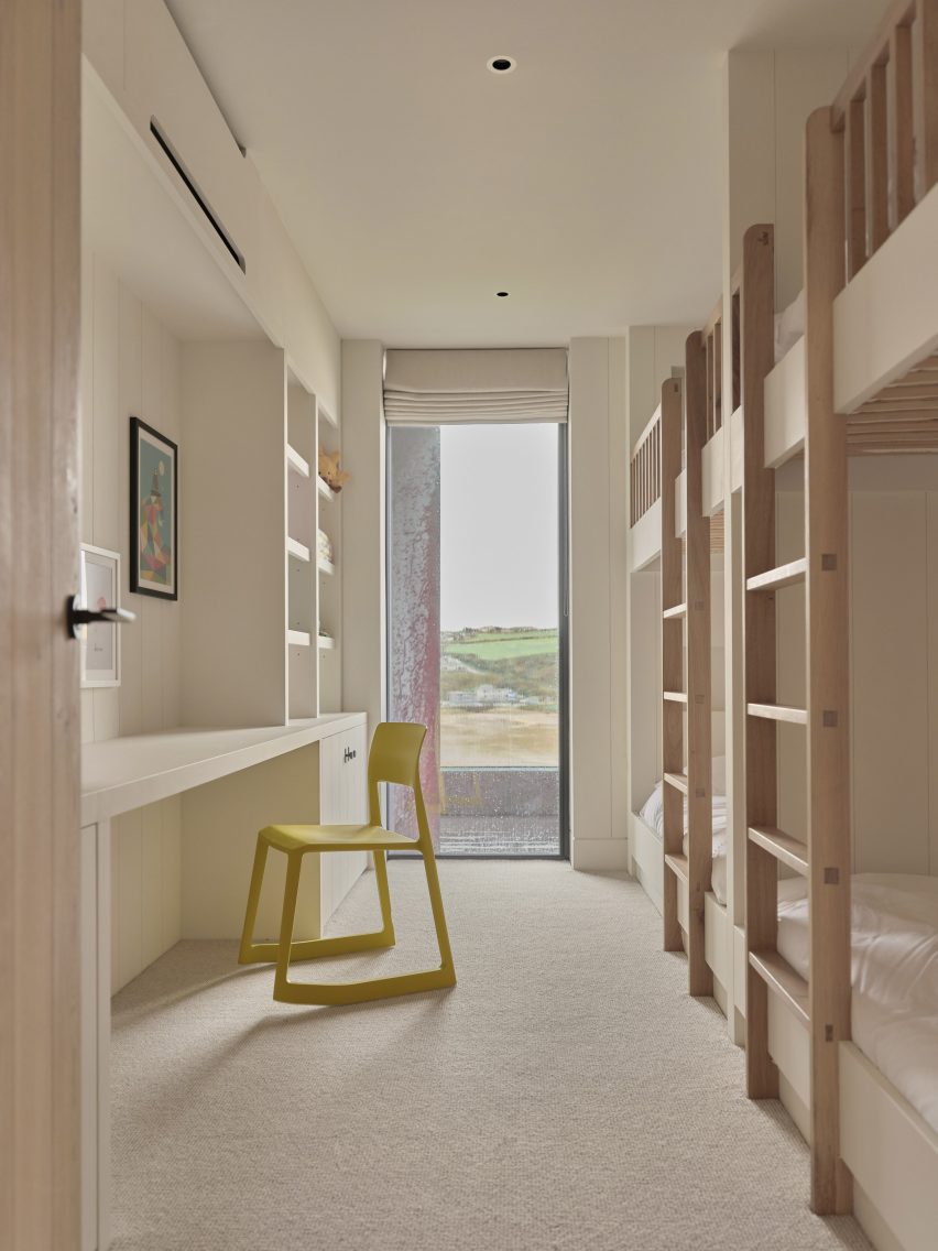 Bunk room in Two-Family House by Rundell Associates