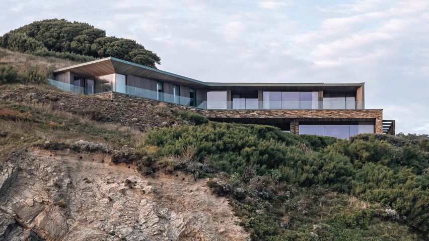 Exterior of Two-Family House by Rundell Associates