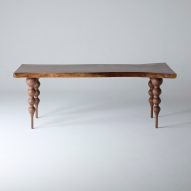 Slab table by Area