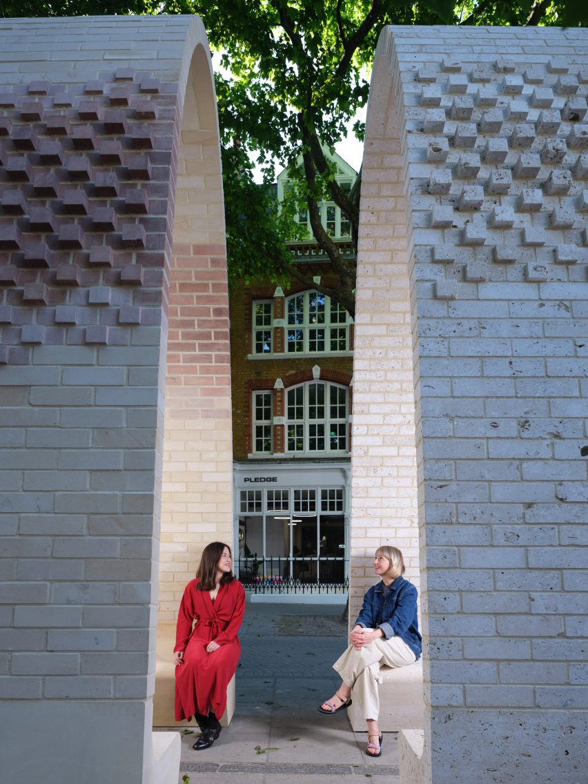 Clerkenwell Design Week installation by Hawkins\Brown and Webb Yates