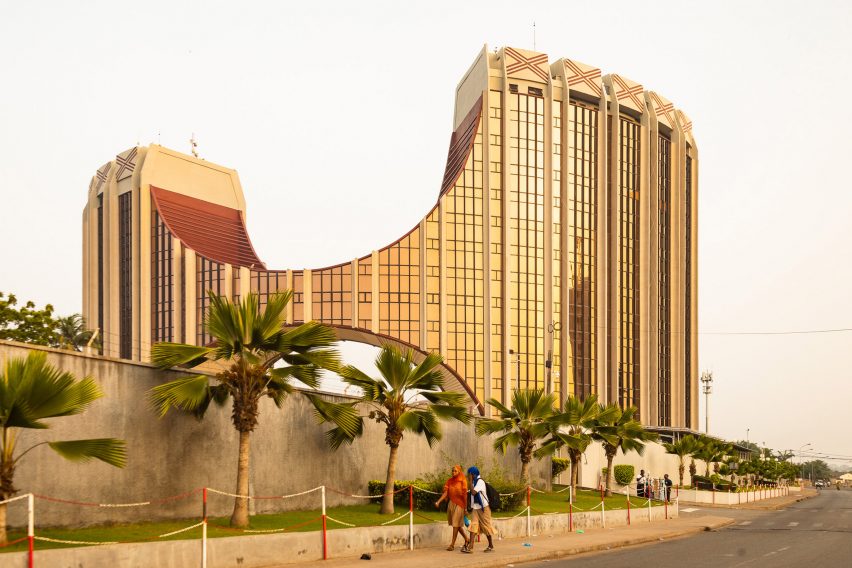 Photo of the ECOWAS (Economic Community of West African States) Bank for Investment and Development building in Lomé, Togo